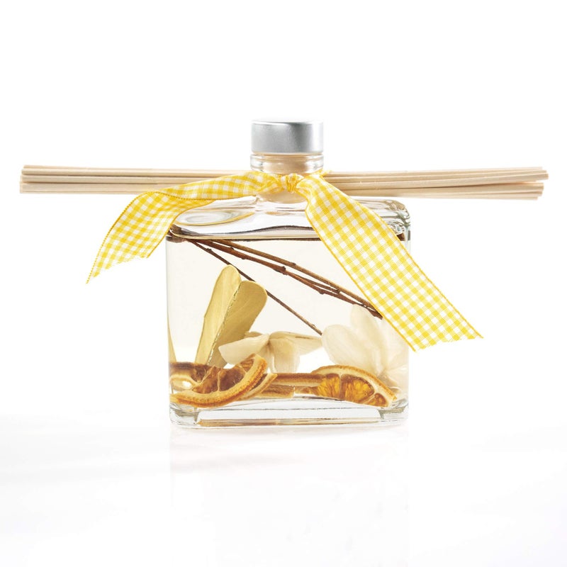 ANDALUCA Lemon Zest & Thyme Botanical Reed Diffuser | 7.5 fl oz | Citrus & Spice Scent - Image 3